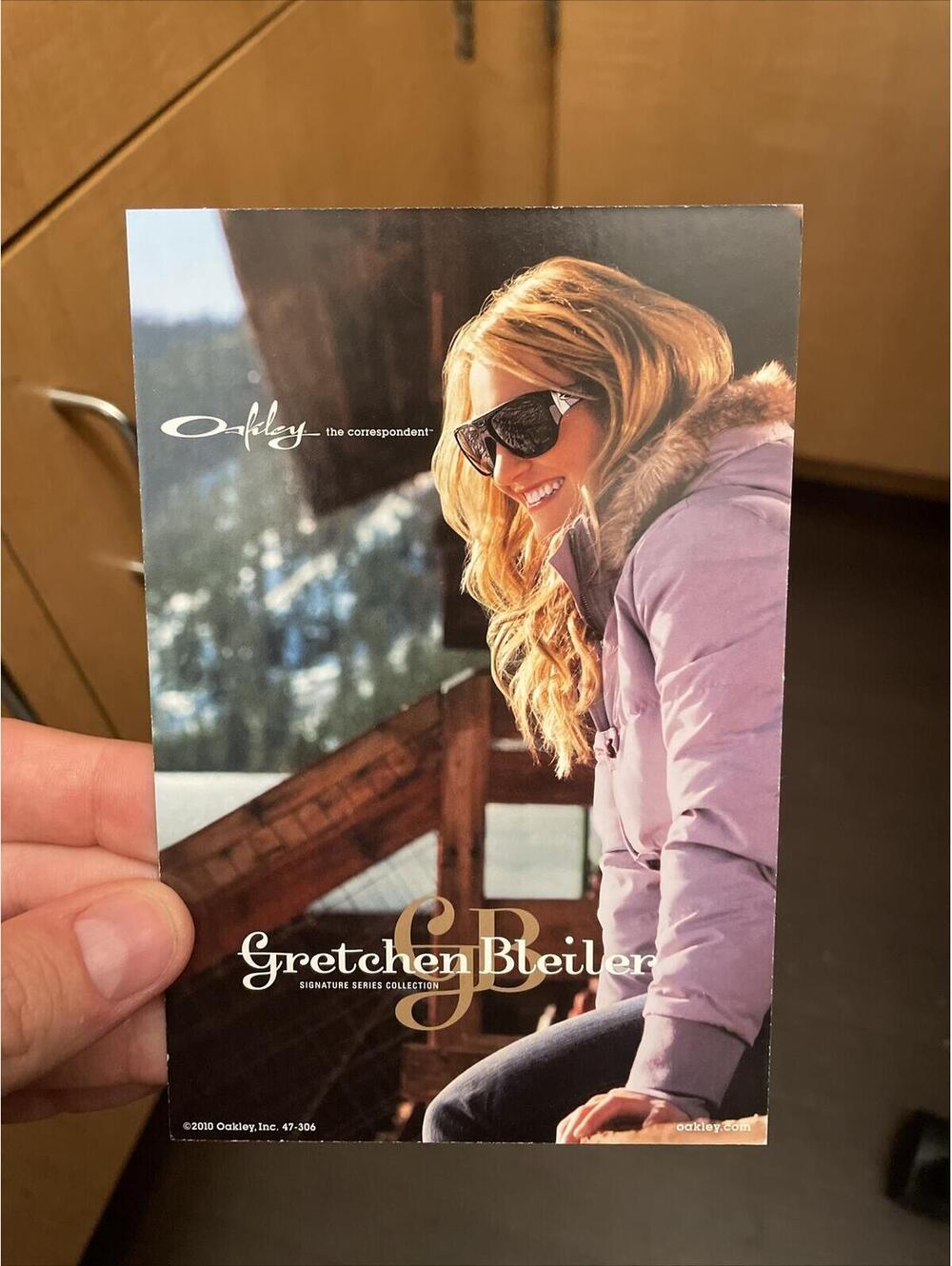 Oakley Gretchen Bleiler Pop Card
